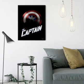 Komar Wandbild Avengers The Captain 50 x 70 cm