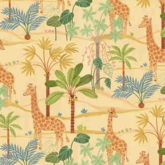 Komar Vlies Fototapete Giraffe Crew 400 x 280 cm