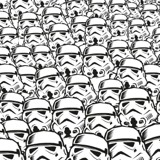Komar Vlies Fototapete SW Stormtrooper Swa 250 x 280 cm