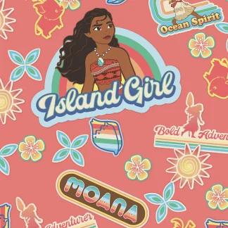Komar Vlies Fototapete Moana Island Girl 200 x 280 cm
