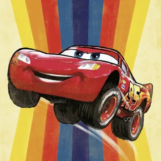 Komar Vlies Fototapete Cars Jump 200 x 280 cm