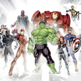Komar Vlies Fototapete Avengers Unite 500 x 280 cm