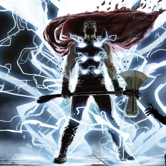 Komar Vlies Fototapete Thor God of Thunder 500 x 280 cm