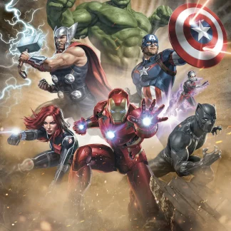 Komar Vlies Fototapete Avengers Superpower 200 x 280 cm