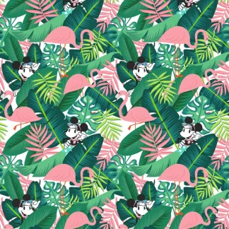 Komar Vlies Fototapete Minnie Tropical 200 x 280 cm