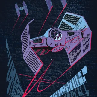 Komar Vlies Fototapete Star Wars Classic TIE-Fighter 200 x 280 cm