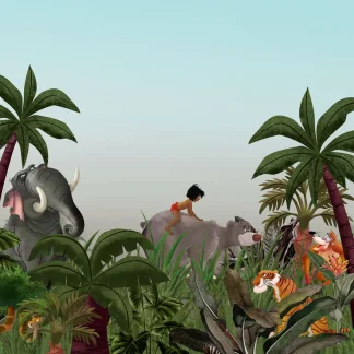 Komar Vlies Fototapete Jungle Book 300 x 280 cm