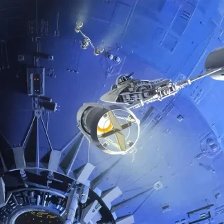 Komar Vlies Fototapete Star Wars Classic Todesstern 500 x 250 cm