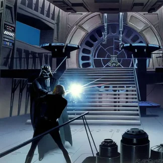 Komar Vlies Fototapete Star Wars Classic Zentrum der dunklen Seite 500 x 250 cm