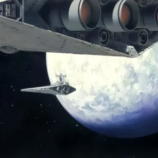 Komar Vlies Fototapete Star Wars Classic Star Destroyer 500 x 250 cm