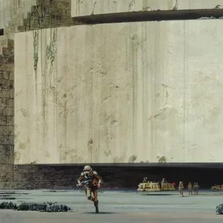 Komar Vlies Fototapete Star Wars Classic Yavin Tempel 500 x 250 cm