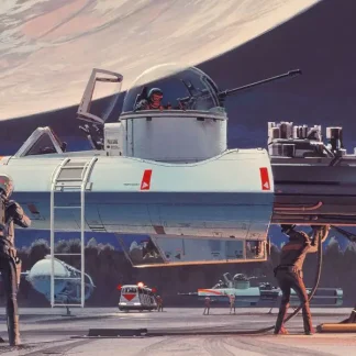 Komar Vlies Fototapete Star Wars Classic Treibstoff 500 x 250 cm