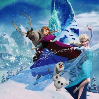 Komar Vlies Fototapete Frozen Elsas Magic 200 x 280 cm