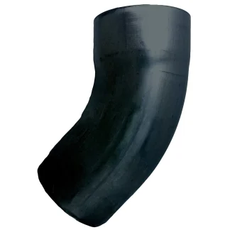 Sarei Fallrohrbogen NW 80, 40°, Alu-Anthrazit