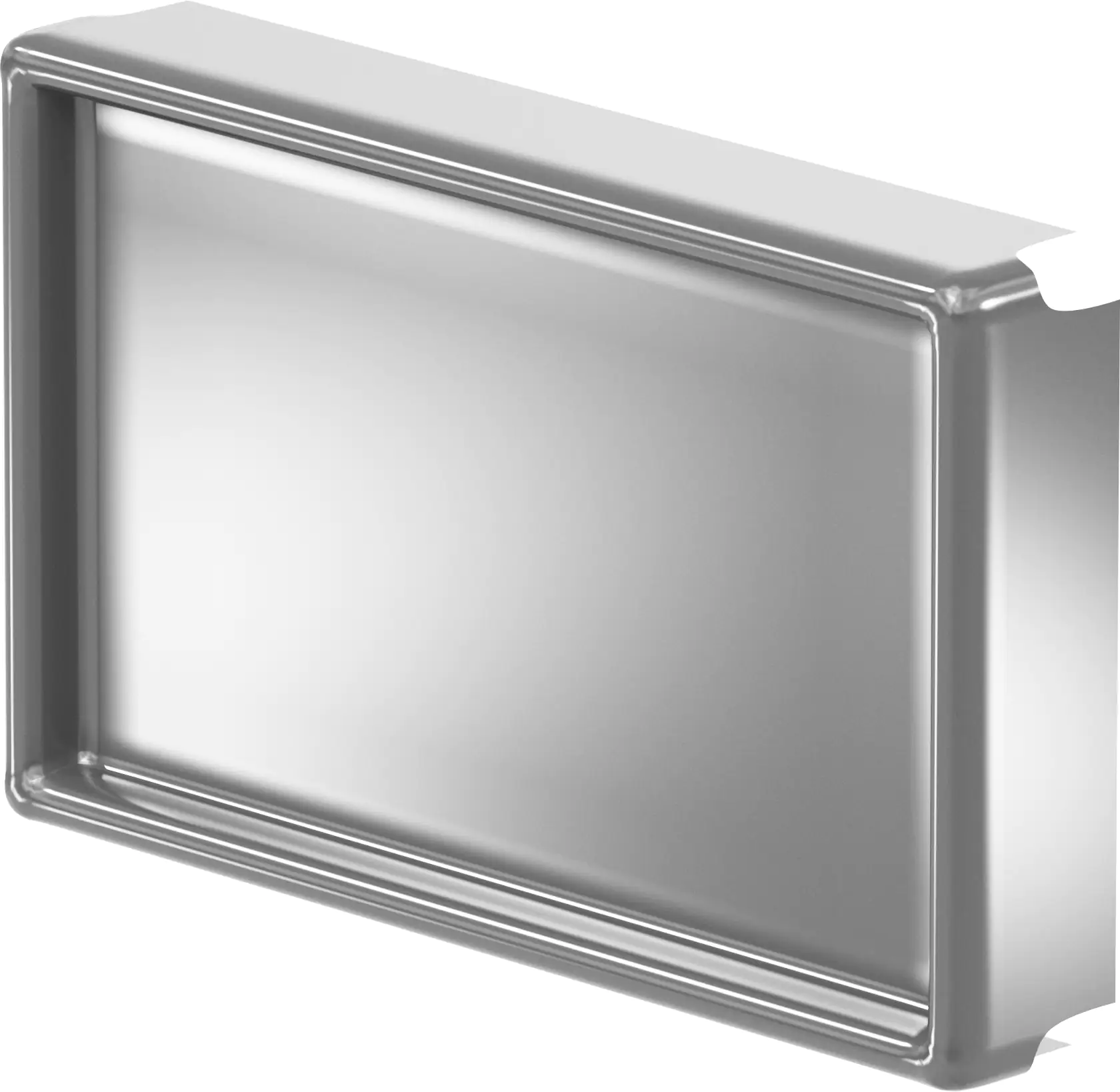Sarei Enddeckel Alu-natur, für Dach- und Fassadenbau
