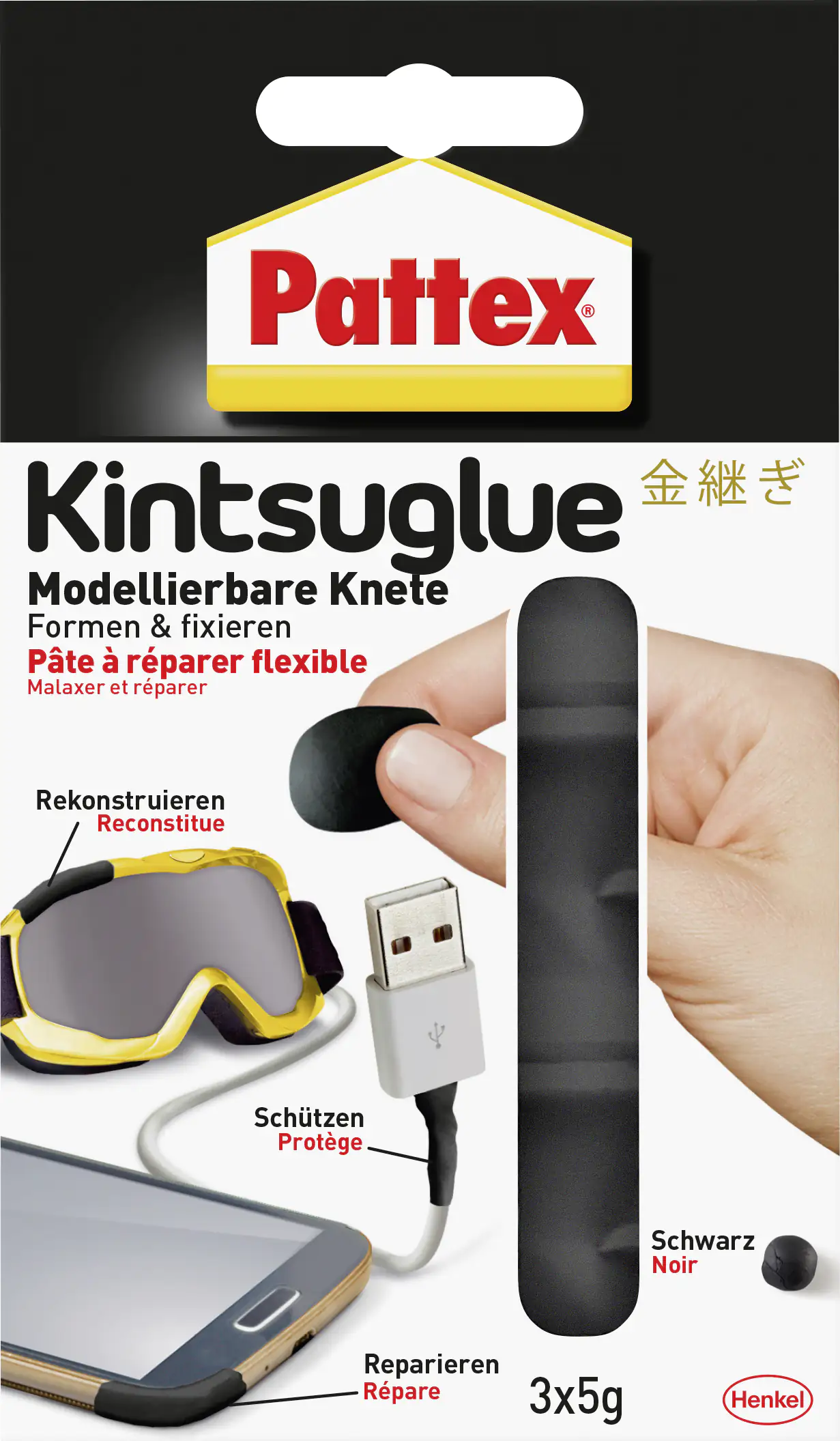 Pattex Kintsuglue schwarz 15 g