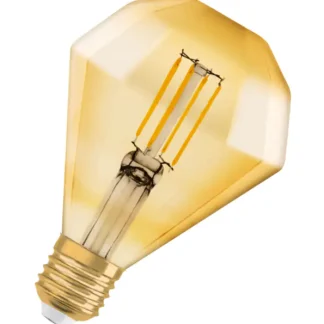 Osram LED Leuchtmittel Diamant Vintage 1906 E27 4,5W warmweiß, amber