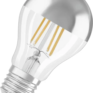 Osram LED Spiegelkopflampe Mirror Classic A 27 6,5W warmweiß, klar