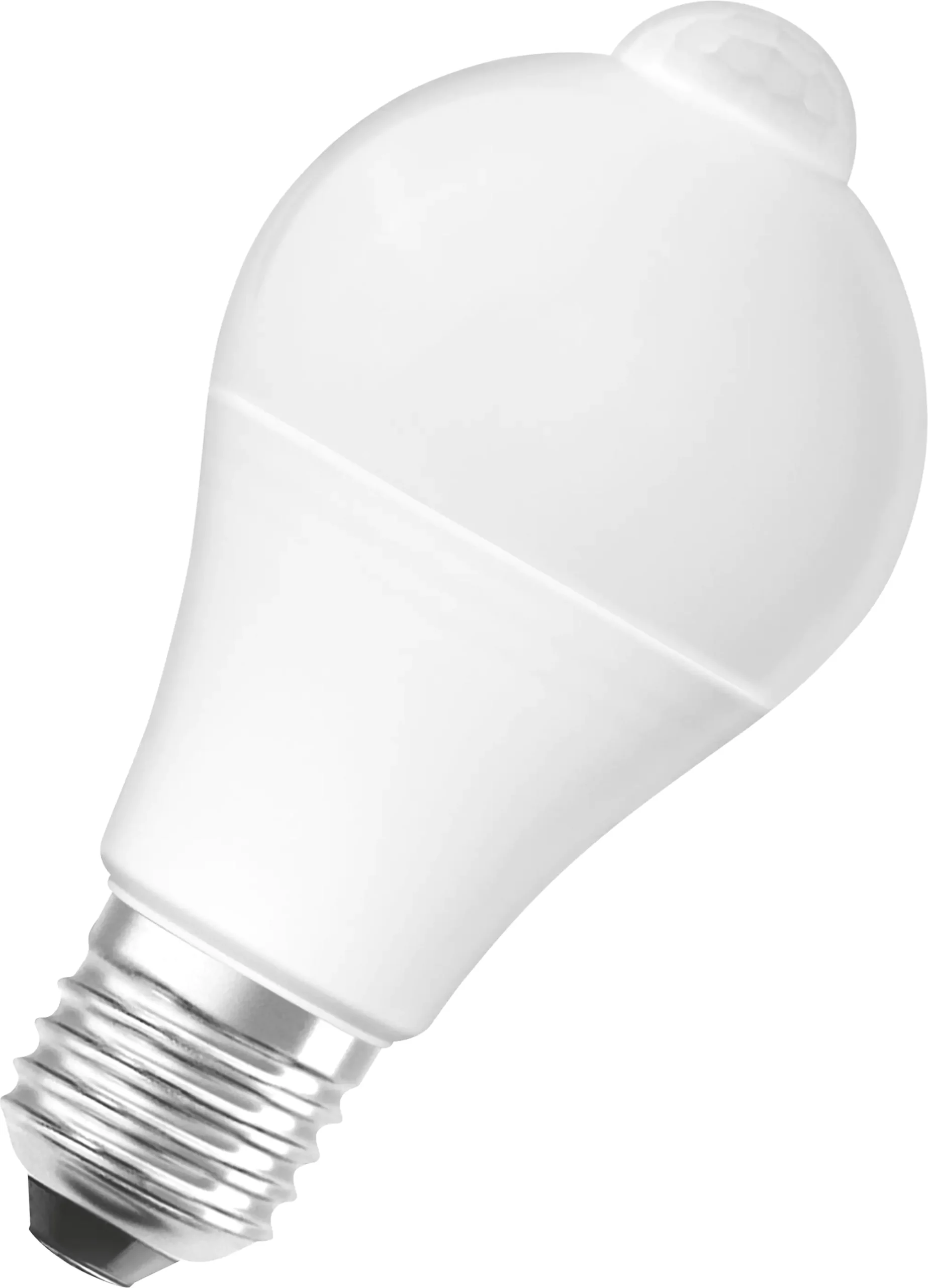 Osram LED Leuchtmittel Motion Sensor Classic E27 9W warmweiß, weiß matt