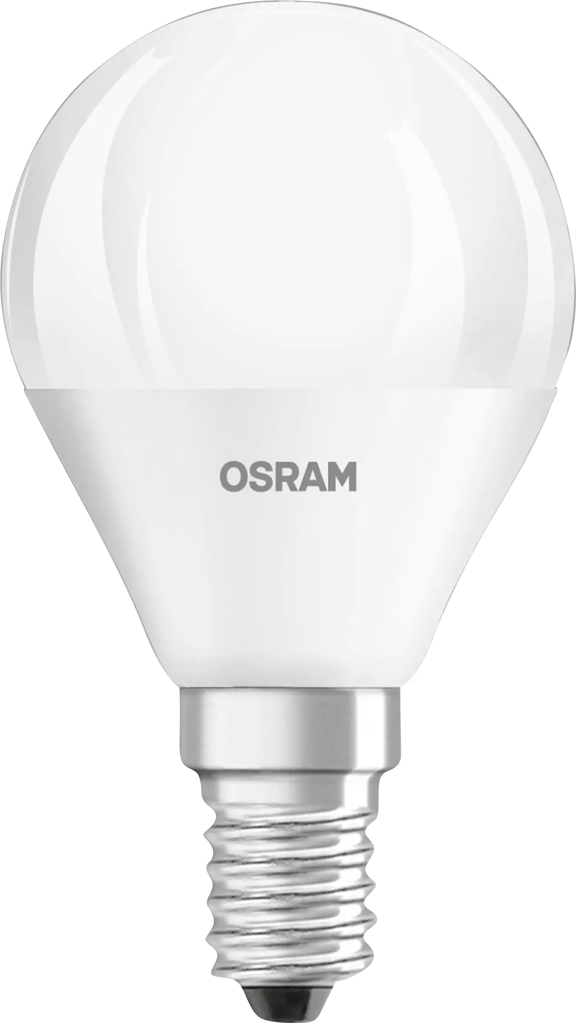Osram LED Leuchtmittel Star Classic P40 E14 5,5W warmweiß, weiß matt