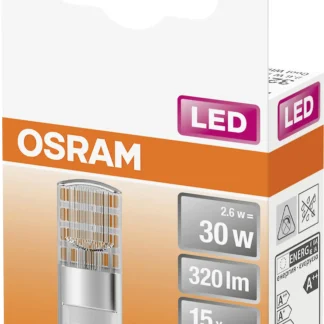 Osram LED Stiftsockellampe Star G9 2,6W neutralweiß, klar