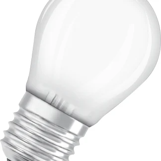 Osram LED Leuchtmittel Star P40 E27 4W neutralweiß, weiß matt