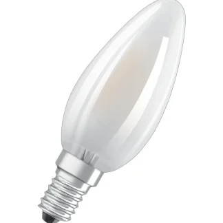 Osram LED Leuchtmittel Retrofit CLB 25 E14 2,5W warmweiß, weiß matt