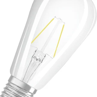 Osram LED Leuchtmittel Star 25 E27 2,5W warmweiß, klar