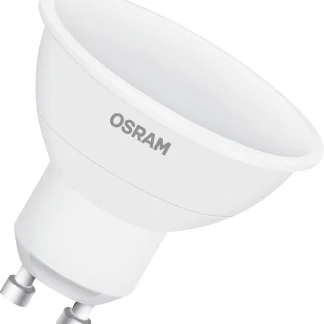 Osram LED Reflektor Star GU10 4,5W warmweiß, bunt, dimmbar, weiß matt