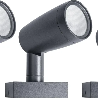 Ledvance LED Außenleuchte Smart+ WiFi Garden Spot silber 3er Set