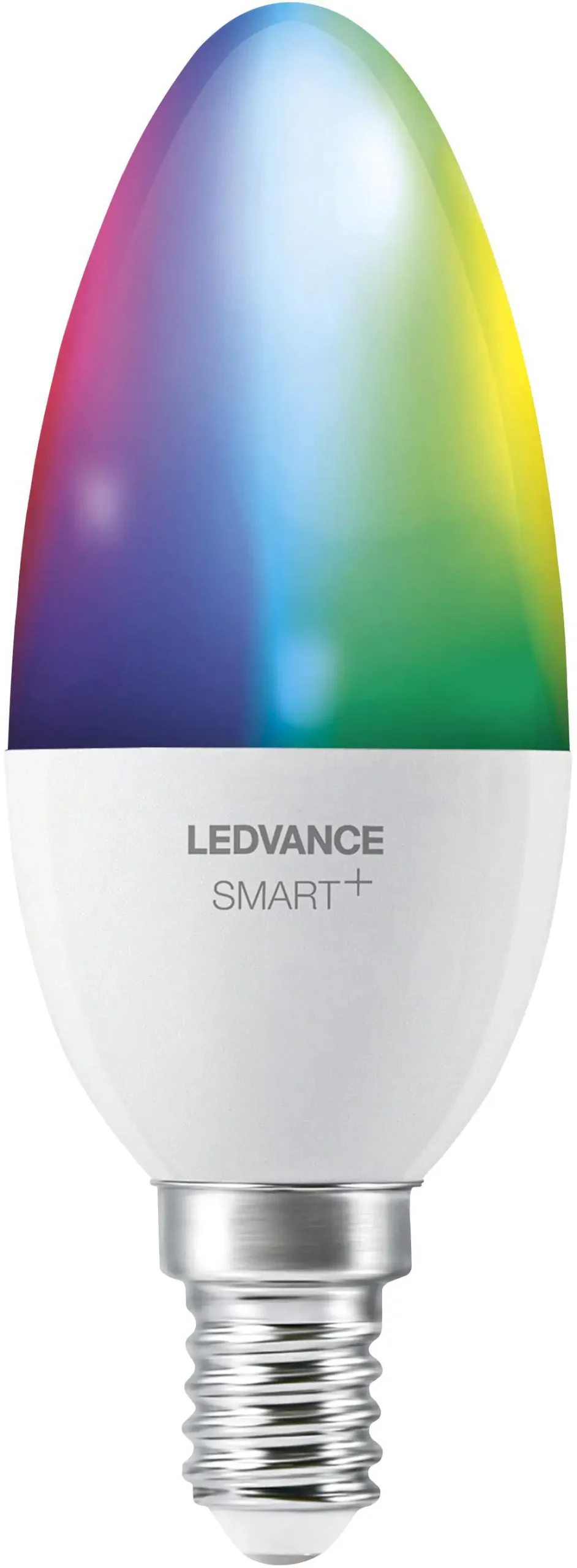 Ledvance Smart+WiFi LED Leuchtmittel Kerze B40 Kerze E14 4,9 W RGBW Smart