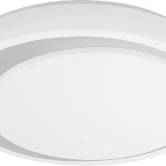 Ledvance LED Deckenleuchte Smart+ Orbis Moon grau Ø 48 cm