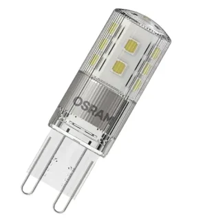 Osram LED Stiftsockellampe 30 G9 3W warmweiß, dimmbar, klar