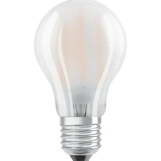 Osram LED Leuchtmittel Classic A 60 E27 6W 5er Pack warmweiß, weiß matt