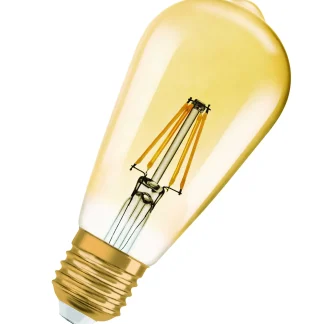 Osram LED Leuchtmittel Vintage 1906 E27 2,8W warmweiß, amber