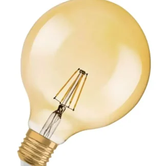 Osram LED Globelampe Vintage 1906 E27 2,8W warmweiß, amber