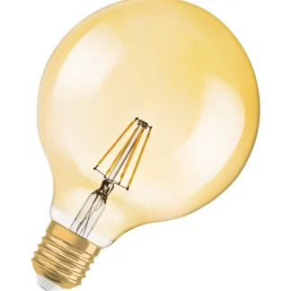 Osram LED Leuchtmittel Vintage 1906 Globe E27 6,5W warmweiß dimmbar