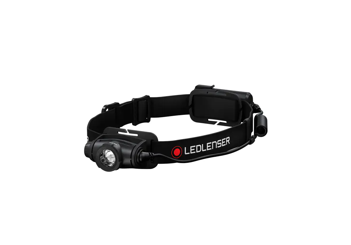 Ledlenser LED Stirnlampe H5 Core intuitiv, mit AA Batterien, 350 lm