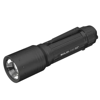 Ledlenser LED Taschenlampe Solidline ST8R  600 lm, Li-Ion, schwarz