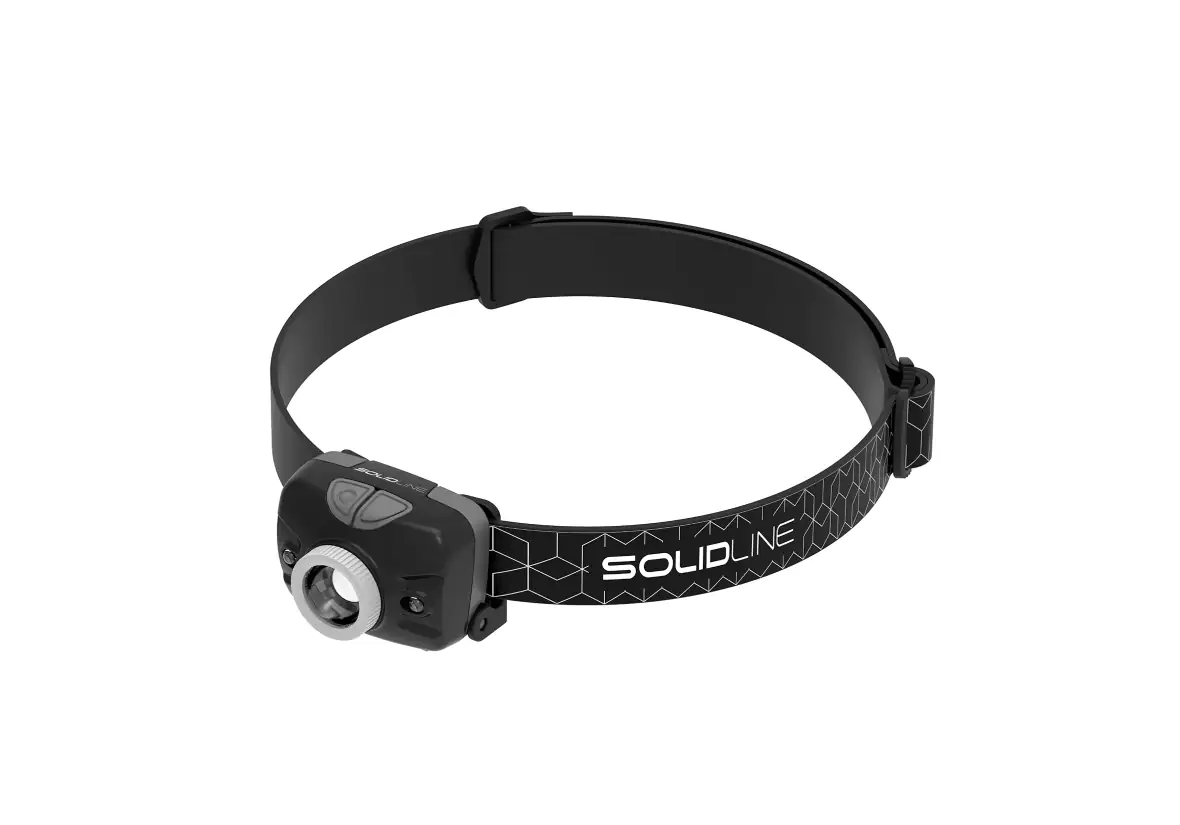 Ledlenser Stirnlampe Solidline SH3 180 lm, 3 x AAA, schwarz