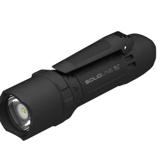Ledlenser LED Taschenlampe Solidline SL7  250 lm, 4 x AAA, schwarz