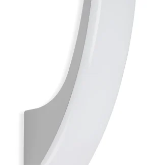 Telefunken LED Außen-Wandleuchte Gent silber 26,3 x 8,6 x 14,4 cm