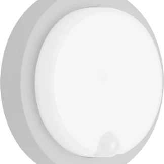 Telefunken LED Außenleuchte Dortmund Sensor silber 5,7 x 17 cm