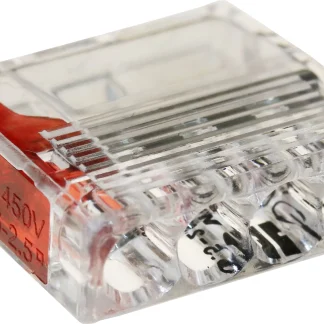 Steckklemme 10 St., 4 Leiter, 0,5 - 2,5 mm²