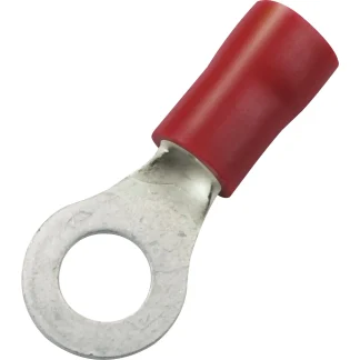 Ringkabelschuh M4,3 0,5 - 1,5 mm² rot, Inhalt 25 Stück