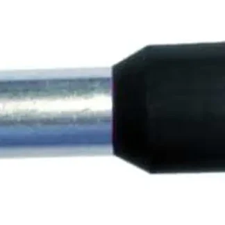 Isolierte Aderendhülse 1,50 mm² schwarz, Inhalt 100 Stück