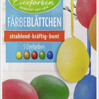 HTM Eierfärbe-Blättchen 5 Stück