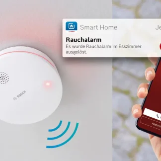Bosch Funk Rauchwarnmelder II Smart Home App-Funktion