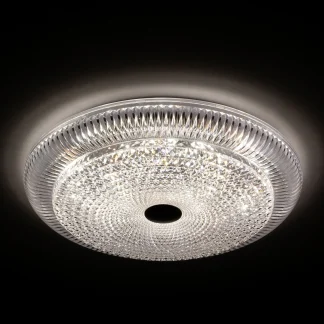 MegaLight LED Deckenleuchte Shining Crystal Fernbedienung Farbwechsel