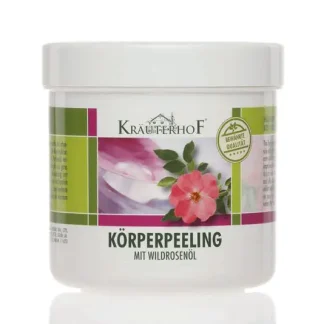 Kräuterhof Körperpeeling Wildrosenöl 400 g
